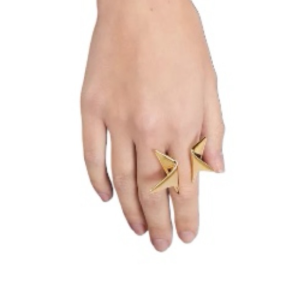 Ferragamo Half Star Gold Ring - Picture 4 of 8